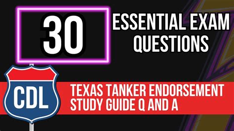 tanker endorsement test study guide